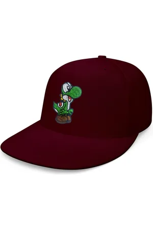Blondie & Brownie Snapback Cap Unisex Erwachsene Yosh Baby Stick Patch Mario Super Retro Konsole One Size - Verkäufer: Hubihu