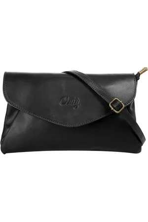 Cluty Abendtasche, echt Leder, Made in Italy