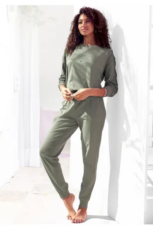 KangaROOS Pyjama (2 tlg) mit Slogan-Frontdruck