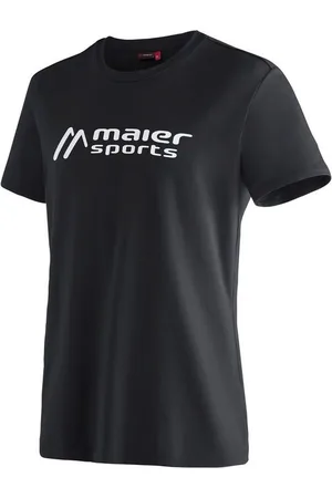 Maier Sports Funktionsshirt MS Tee M Vielseitiges Rundhalsshirt aus elastischem Material