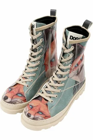 Dogo Gisele Red Fox Damen Stiefel / Female Stiefelette Vegan