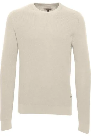 Blend Strickpullover Rundhals Strickpullover Basic Langarm Sweater Cotton Knitted Sweater - H-4349 - Verkäufer: ARIZONAS