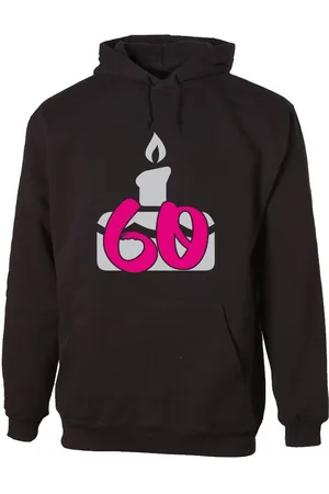 G-graphics Hoodie 60 – Geburtstagstorte Unisex zum 60ten Geburtstag mit trendigem Frontprint - Verkäufer: