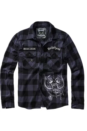 Brandit Outdoorhemd Herren Langarmhemd Checkshirt Motörhead - Verkäufer: Scholz Handelsgesellschaft mbH