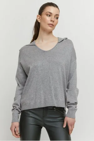B YOUNG Strickpullover BYPIMBA COLLAR JUMPER - 20811022 - Verkäufer: meinemarkenmode