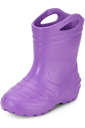 Ladeheid Federleichte Regenschuhe Kinder mit Griffen KL051 Gummistiefel mit herausnehmbare Einlegesohle - Verkäufer: HISERT