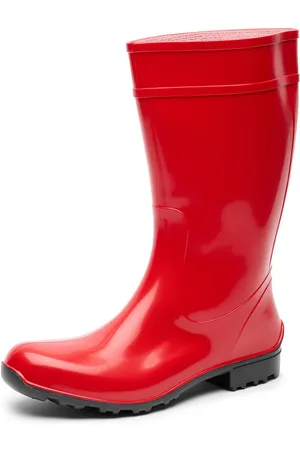 Ladeheid Lange Regenstiefel für Frauen LA-967 Gummistiefel Damen hoch und robust - Verkäufer: HISERT