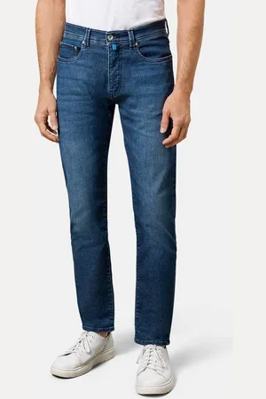 Pierre Cardin 5-Pocket-Jeans Jeans Futureflex Lyon Green Rivet - Regular Fit - Verkäufer: Robert Ley Damen & Herrenmoden GmbH & Co KG