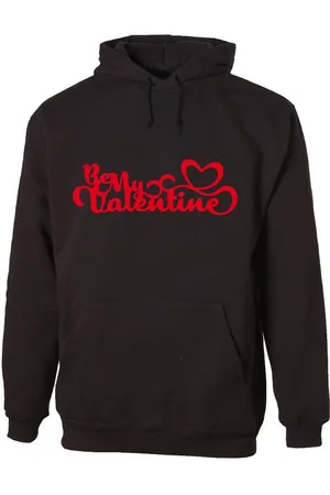 G-graphics Hoodie Be my Valentine Unisex mit trendigem Frontprint mit Spruch zum Valentinstag - Verkäufer: