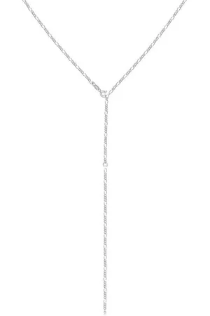 Elli Collierkettchen Y-Kette Figaro Basic Trend Verstellbar 925 Silber