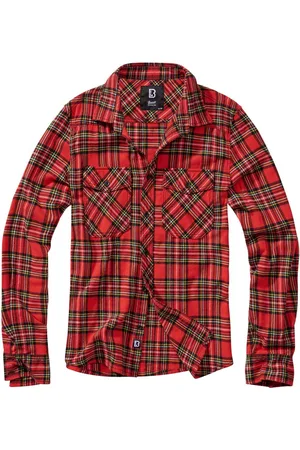 Brandit Langarmhemd Check Shirt Holzfäller Hemd Übergangs Herbst Kariert Langarm Flanel - Verkäufer: fashion-victim-style