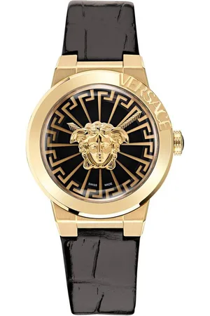 VERSACE Quarzuhr MEDUSA INFINITE VE3F00222, Armbanduhr, Damenuhr, Saphirglas, Swiss Made, analog