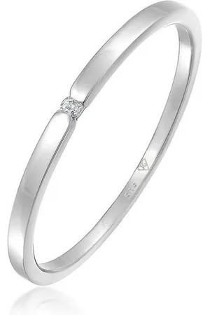 Elli DIAMONDS Verlobungsring Verlobungsring Diamant Brillantschliff (0.015 ct) 585 Weißgold - Verkäufer: JULIE & GRACE GmbH