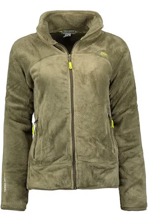 Geographical Norway Fleecejacke Damen Fleecejacke Teddy Fleece Winter Jacke mit Stehkragen, in Unifarbe, kuschelig - Verkäufer: leyoley