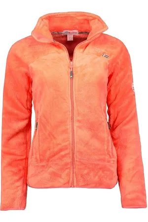 Geographical Norway Fleecejacke Damen Fleecejacke Teddy Fleece Winter Jacke mit Stehkragen, in Unifarbe, kuschelig - Verkäufer: leyoley