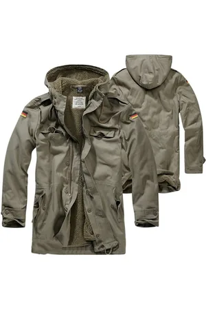 Brandit Parka Bundeswehr Parka mit Futter + Flaggen Gefüttert - Verkäufer: Bundeswehr und mehr