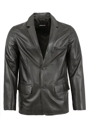 Mark Maddox Lederjacke - Herren Lederjacke Lammnappa Sakko - Verkäufer: Lederjacken24