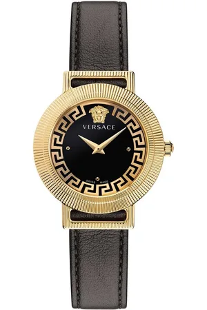 VERSACE Quarzuhr GRECA CHIC VE3D00322, Armbanduhr, Damenuhr, Saphirglas, Swiss Made, analog