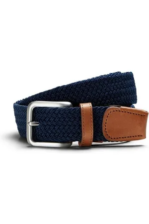 JACK & JONES Ledergürtel Elastischer Stoff Gürtel Flecht Stretch Belt ohne Löcher JACSPRING (Basic) JACSPRING WOVEN BELT NOOS - Verkäufer: ARIZONAS