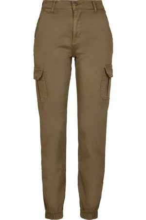 Urban classics Cargohose Damen Ladies High Waist Cargo Pants (1-tlg)