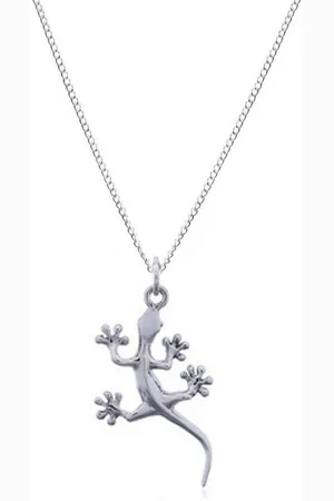 ALEXANDER YORK Kette und Anhänger Set GECKO, 2-tlg., 925 Sterling Silber - Verkäufer: