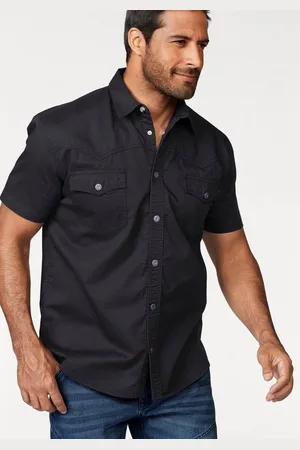ARIZONA Kurzarmhemd im Western-Stil