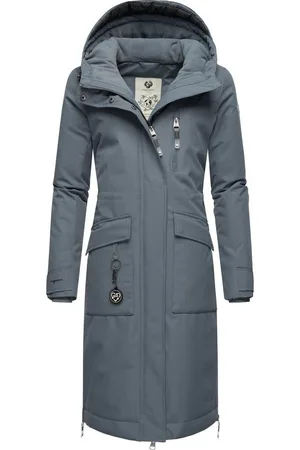 Ragwear Wintermantel Refutura Remake wasserdichte Winterjacke aus recycelten Materialien