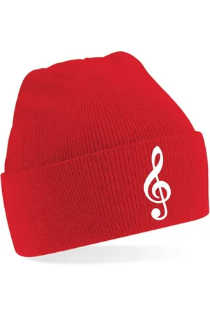 Blondie & Brownie Beanie Unisex Erwachsenen Mütze Musik Notenschlüßel - Verkäufer: Hubihu