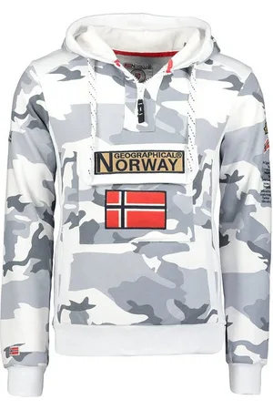 Geographical Norway Kapuzenpullover Gymclass by leyoley mit großer Bauchtasche und warmer Kapuze - Verkäufer: leyoley