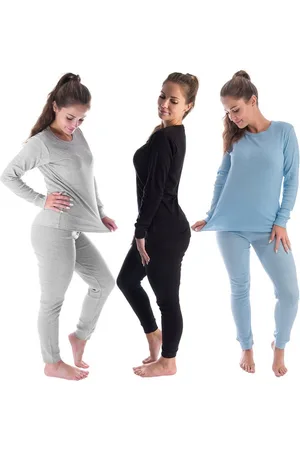 Black Snake Thermounterhemd 3x Thermo Set für Frauen - Funktionsunterwäsche für Outdoor-Sport (Set, 3-St) Thermounterwäsche 3x Unterhemd + 3x Unterhose - Verkäufer: noorsk