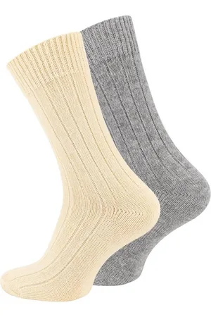 Cotton Prime® Socken Alpaka Socken (2-Paar) ökologisch gefärbt und vorgewaschen Cottonprime