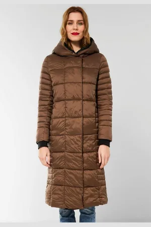 Street one Steppjacke mit versetztem Verschluss