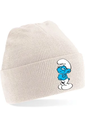 Blondie & Brownie Beanie Unisex Erwachsenen Mütze Schlaubi Schlumpf Schlümpfe - Verkäufer: Hubihu