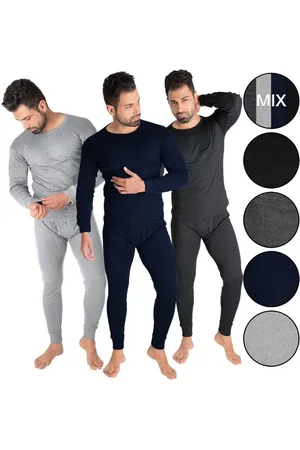 Black Snake Thermounterhemd 3x Thermo Set für Männer - Funktionsunterwäsche für Outdoor-Sport (Set, 3-St) Thermounterwäsche Set 3x Unterhemd + Unterhose - Verkäufer: noorsk