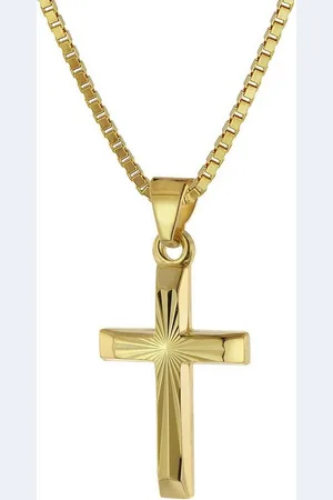 trendor Kette mit Anhänger mit Kreuz für Gold 333/8 Karat - Verkäufer: uhrcenter