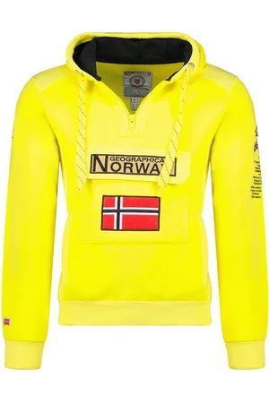 Geographical Norway Kapuzenpullover Gymclass by leyoley mit großer Bauchtasche und warmer Kapuze - Verkäufer: leyoley