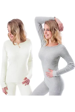 Black Snake Thermounterhemd 2 Thermo Langarmshirts für Frauen – Ideal für Ski & Outdoor im Winter (Spar-Set, 2-St) Damen Unterhemden mit Innenfleece 2er-Pack - Verkäufer: noorsk