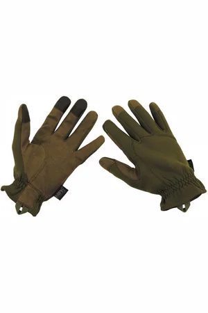 MFH Laufhandschuhe HighDefence Fingerhandschuhe, oliv, Lightweight - M - Verkäufer: DaGecko