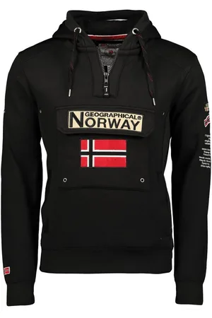 Geographical Norway Kapuzenpullover Gymclass by leyoley mit großer Bauchtasche und warmer Kapuze - Verkäufer: leyoley