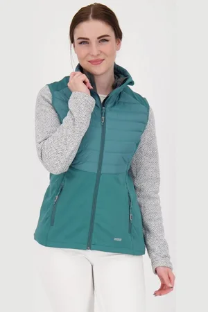 DEPROC-Active Steppweste ELMCOURT IV VEST WOMEN CS auch in Großen Größen erhältlich. mit Stehkragen - Verkäufer: Campingstore24