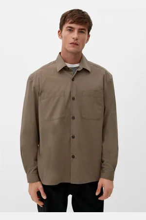 QS by s.Oliver Langarmhemd Relaxed: Hemd aus Twill - Verkäufer: