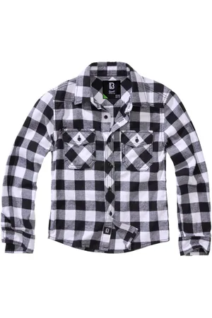 Brandit Langarmshirt Kinder Langarmshirt Checkshirt Kids - Verkäufer: Scholz Handelsgesellschaft mbH