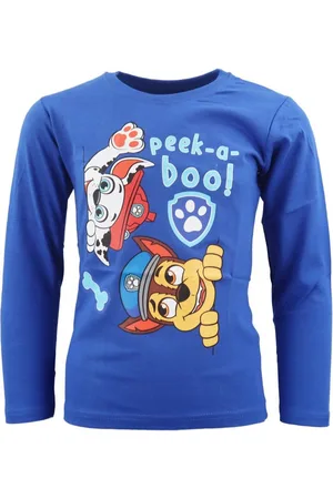 Paw Patrol Langarmshirt Chase Kinder Jungen langarm Shirt Gr. 98 bis 128 Baumwolle - Verkäufer: WS-Trend