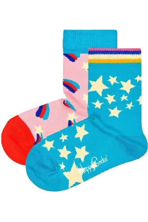 Happy Socks Freizeitsocken Unisex Socken 2er Pack Baumwolle (Packung, 2er Pack) - Verkäufer: Yourfashionplace