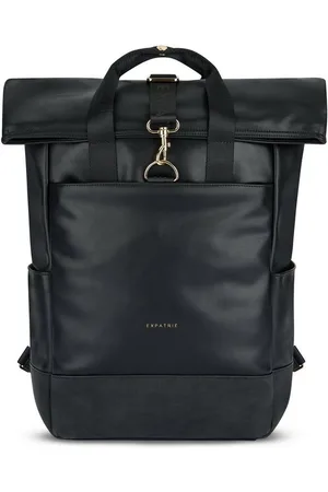 Expatrié Cityrucksack Adele Laptop Rolltop Damen Wasserabweisend (1-tlg), Hochwertiges Kunstleder, Wasserabweisend - Verkäufer: Ecom Brands