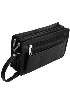 Bag Street Handgelenktasche - Leder Herren Handgelenktasche Herrentasche Auswahl - Verkäufer: ZMOKA