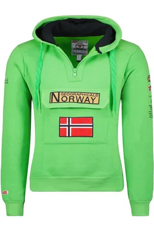 Geographical Norway Kapuzenpullover Gymclass by leyoley mit großer Bauchtasche und warmer Kapuze - Verkäufer: leyoley