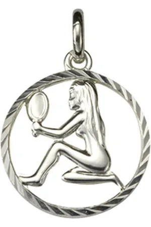 vivance collection Kettenanhänger 925/- Sterling Silber Sternzeichen Jungfrau
