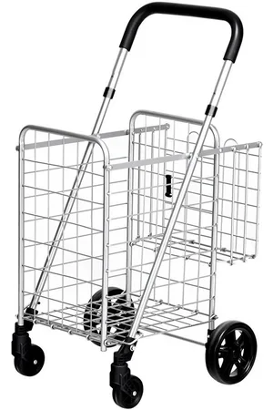 Costway Einkaufstrolley, 48L+10L, mit verstellbarer Griff, klappbar - Verkäufer: FDS GmbH