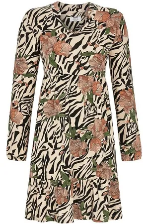 Ringella Nachthemd Damen Kleid mit Leoparden Design 2538001 - Verkäufer: Trachtenland